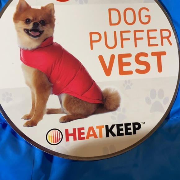 Heatkeep Size Small Dog Puffer Vest 